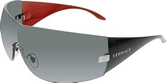 Versace Ve2054 Sunglasses 100187 Gunmetal Gray 0 14 115